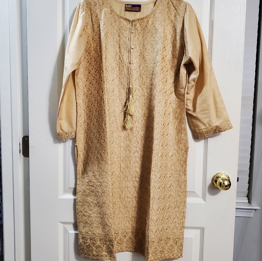 Pakistani 100% Cotton Loose Long Shirt